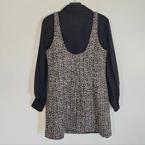 Cinq a Sept Florianna Tweed Mini Dress 6 - Picture 5 of 11